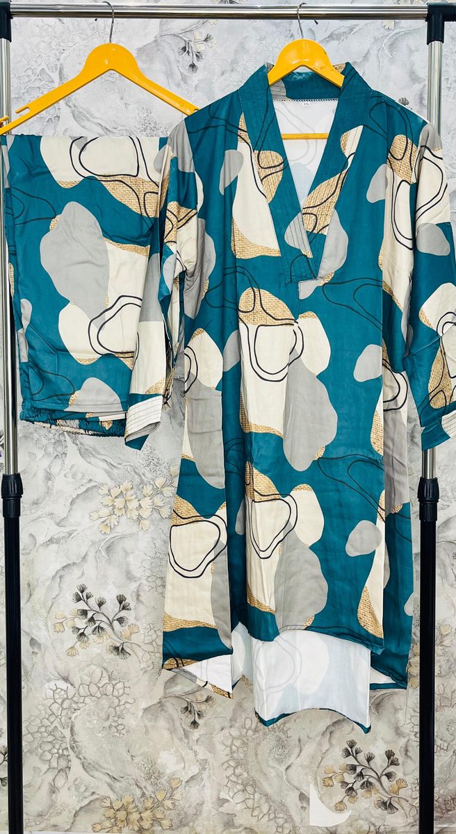 Midnight Floral Kurta Set